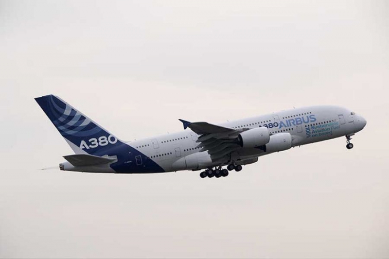 Air Bus A380 Berhasil Terbang dengan Bahan Bakar Minyak Goreng