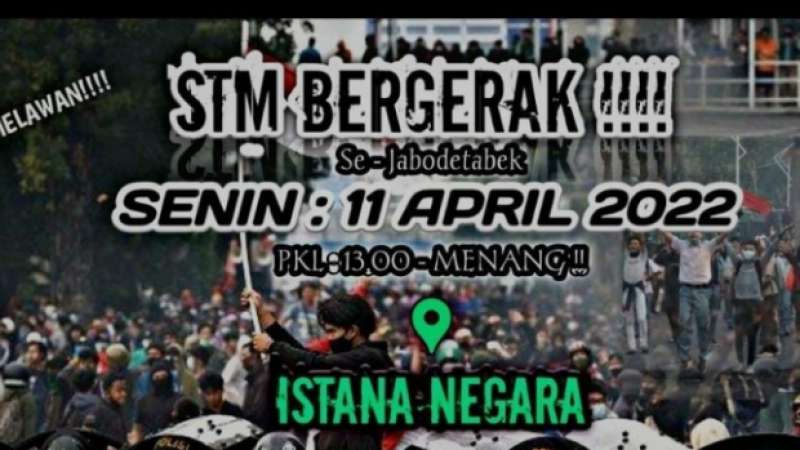 Flyer #JakartaTutup dan #JokowiTurun Mulai Ramai, Polisi Ancam Bubarkan Aksi 11 April karena Belum Ada Izin