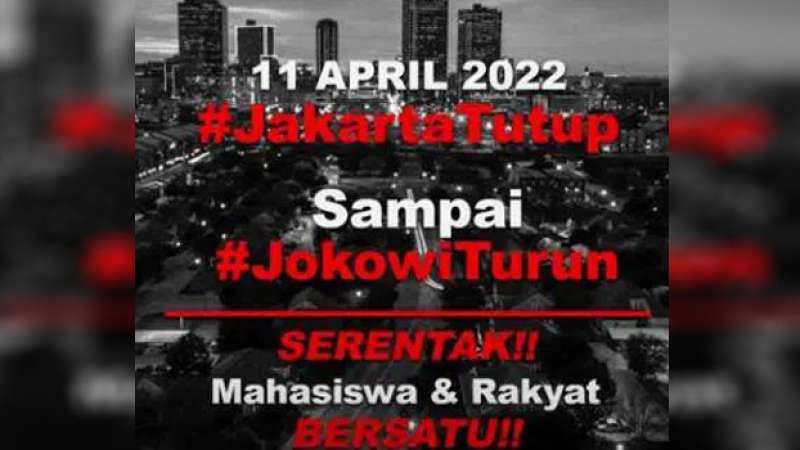 Poster STM Bergerak Beredar,  Disdik Kota Bekasi Siapkan Sanksi Siswa SMK yang Ikuti Demo 11 April