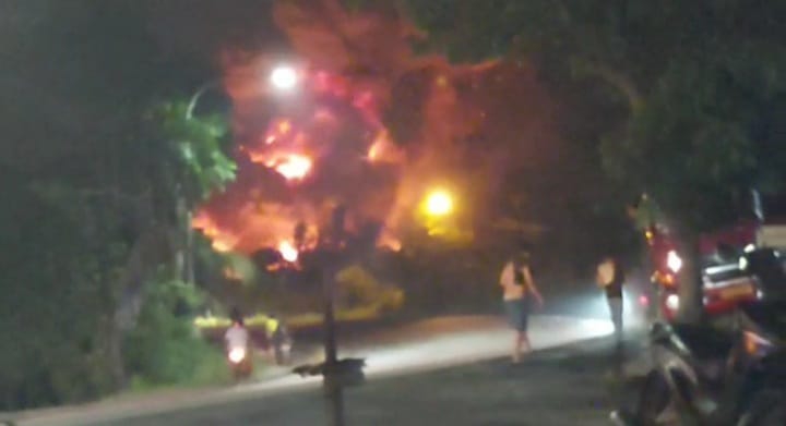 Gudang BBM di Jalan Lingkar Barat Terbakar, Tak Ada Korban Jiwa