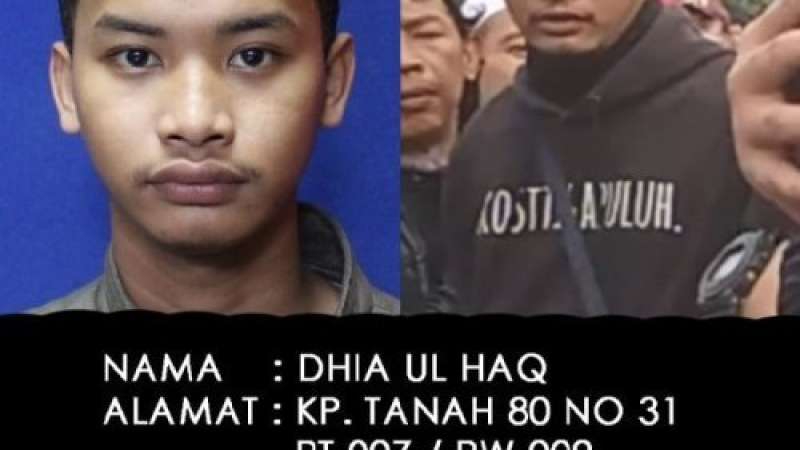Dhia Ul Haq Diringkus Polisi, Diduga Pukul Kepala Ade Armando Pertama Kali