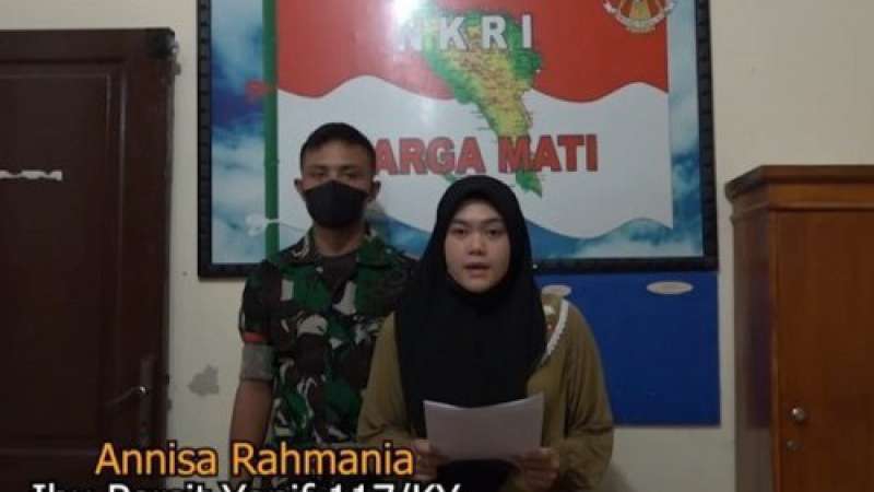    Istri Prajurit TNI \'Potong Bebek Angsa\' Minta Maaf, Mengaku Hanya Ikut-ikutan