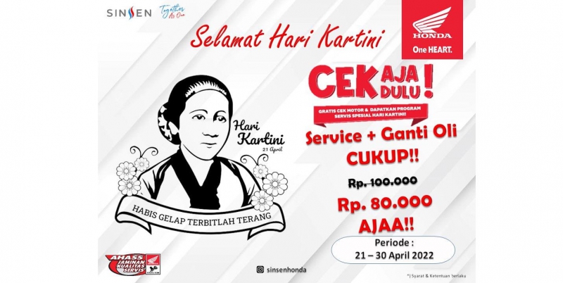 Rayakan Hari Kartini, Sinsen Berikan Promo Menarik