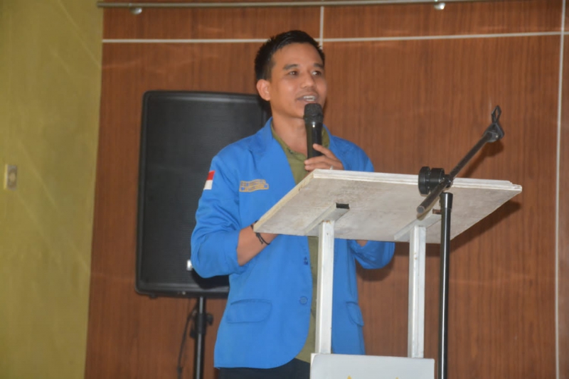 Ketua Umum PMII Tanjabtim Angkat Bicara Soal Kerusakan Jalan Provinsi di Siau