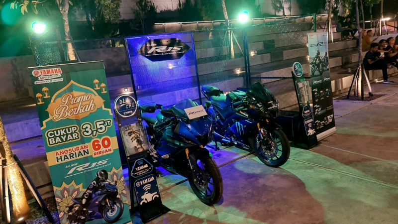 Yamaha All New R15 Hadir di Teras Mendalo Jambi, Berikan Promo Spesial