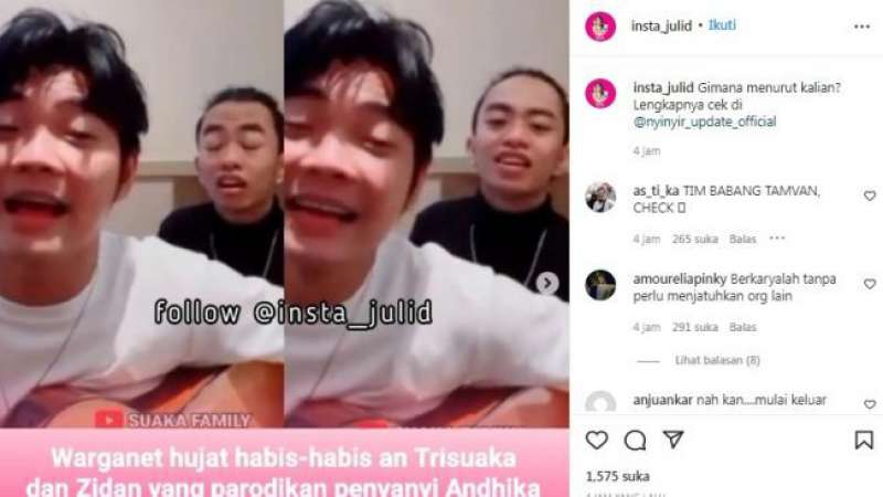 Jleb, Andika Kangen Band Deadline 3X24 Jam Tri Suaka dan Zidan Minta Maaf Terbuka