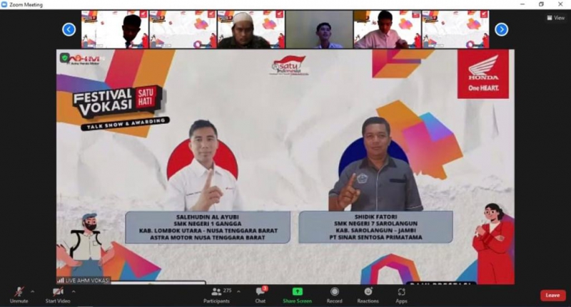 Sinsen Gelar Festival Vokasi Tingkat Provinsi Jambi