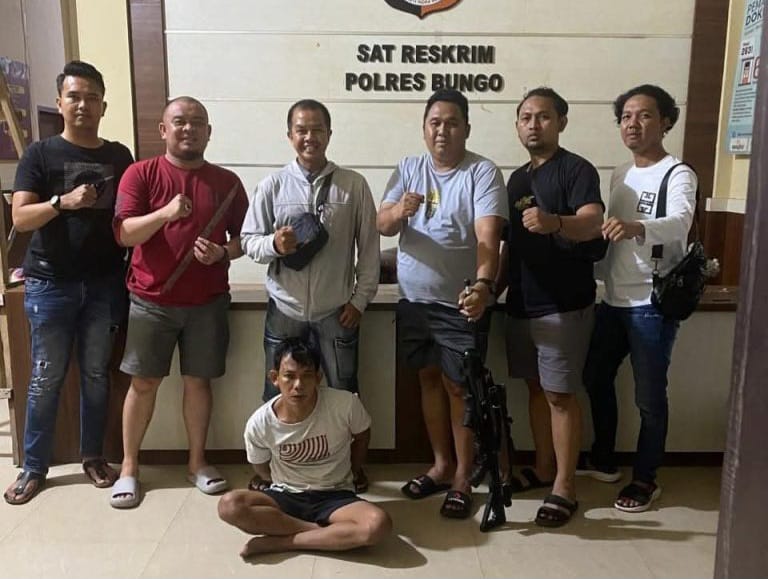 Pelaku KDRT di Bungo Dibekuk Polisi
