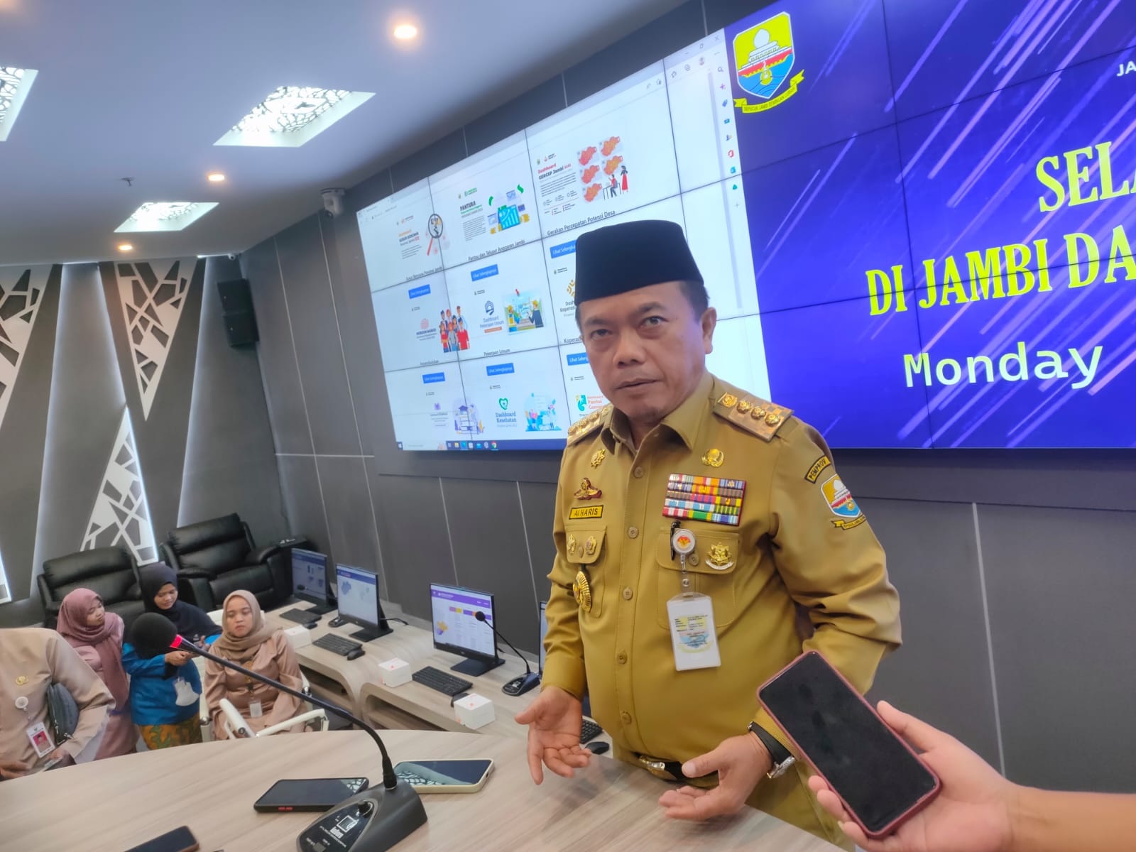 Erupsi Lagi, Gubernur Jambi akan Apel Kesiapsiagaan dengan Semua Pihak di Wilayah Gunung Kerinci