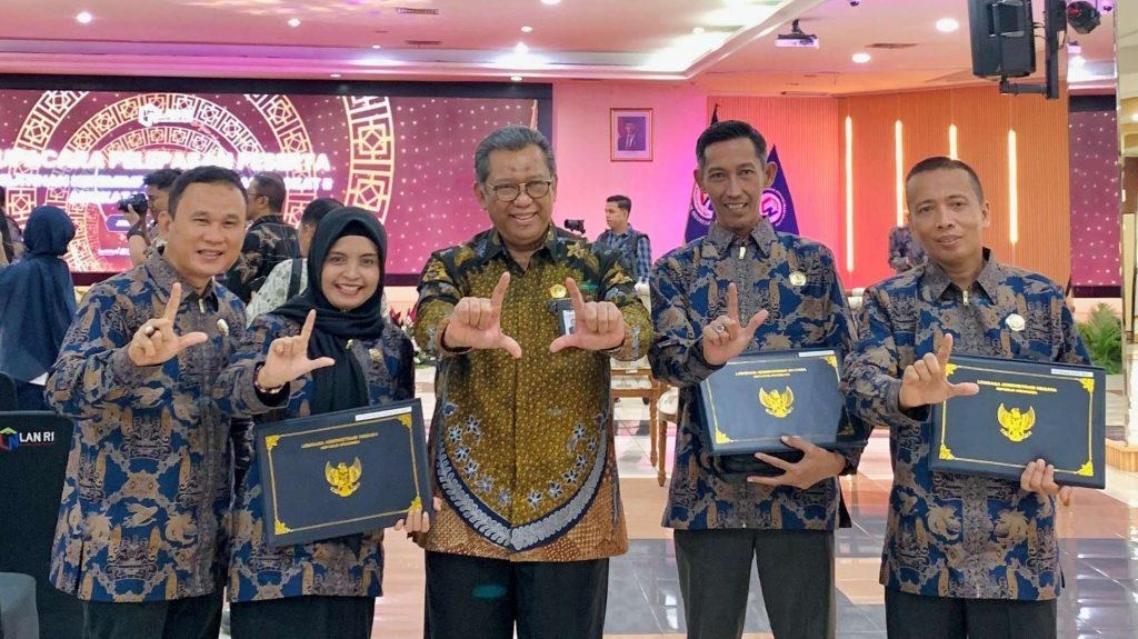 Empat Pejabat Eselon II Pemkab Sarolangun Lolos PKN Tingkat II