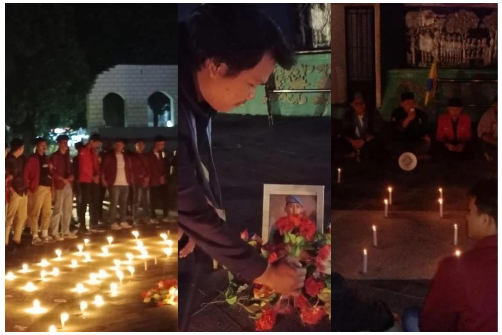 Aksi Lilin untuk Brigadir Yosua di Tugu Juang Jambi, Fakta Baru Terus Bergulir
