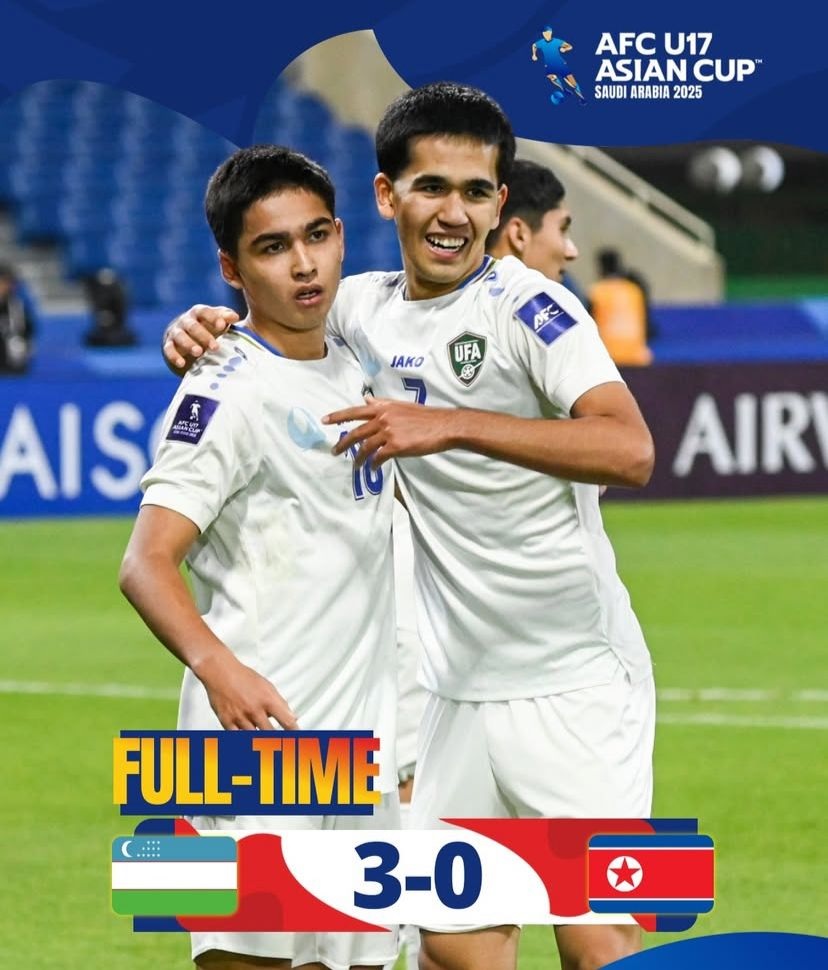 Uzbekistan Tantang Arab Saudi di final Piala Asia U-17 2025
