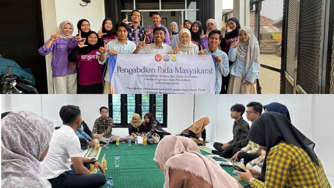 Neuro-Puzzle Karya Dosen PBSI UNJA Bantu Anak ADHD Belajar Literasi Dasar