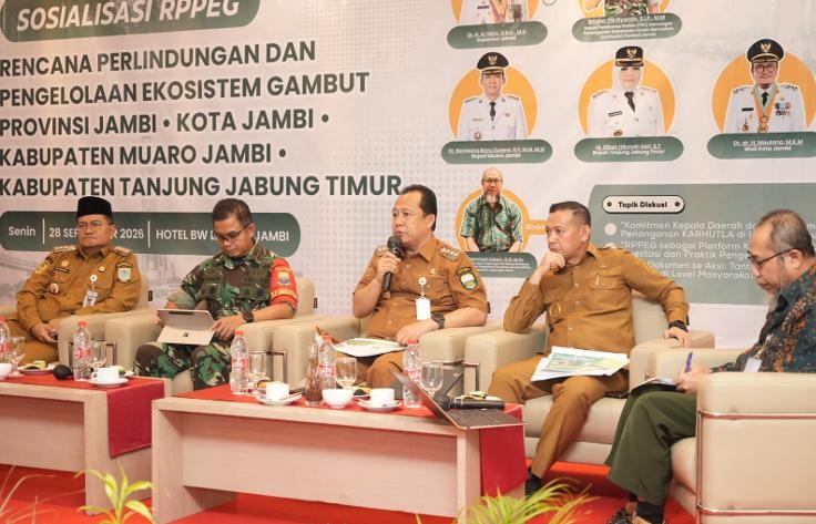 Bupati BBS Tegaskan Komitmen Lindungi Ekosistem Gambut