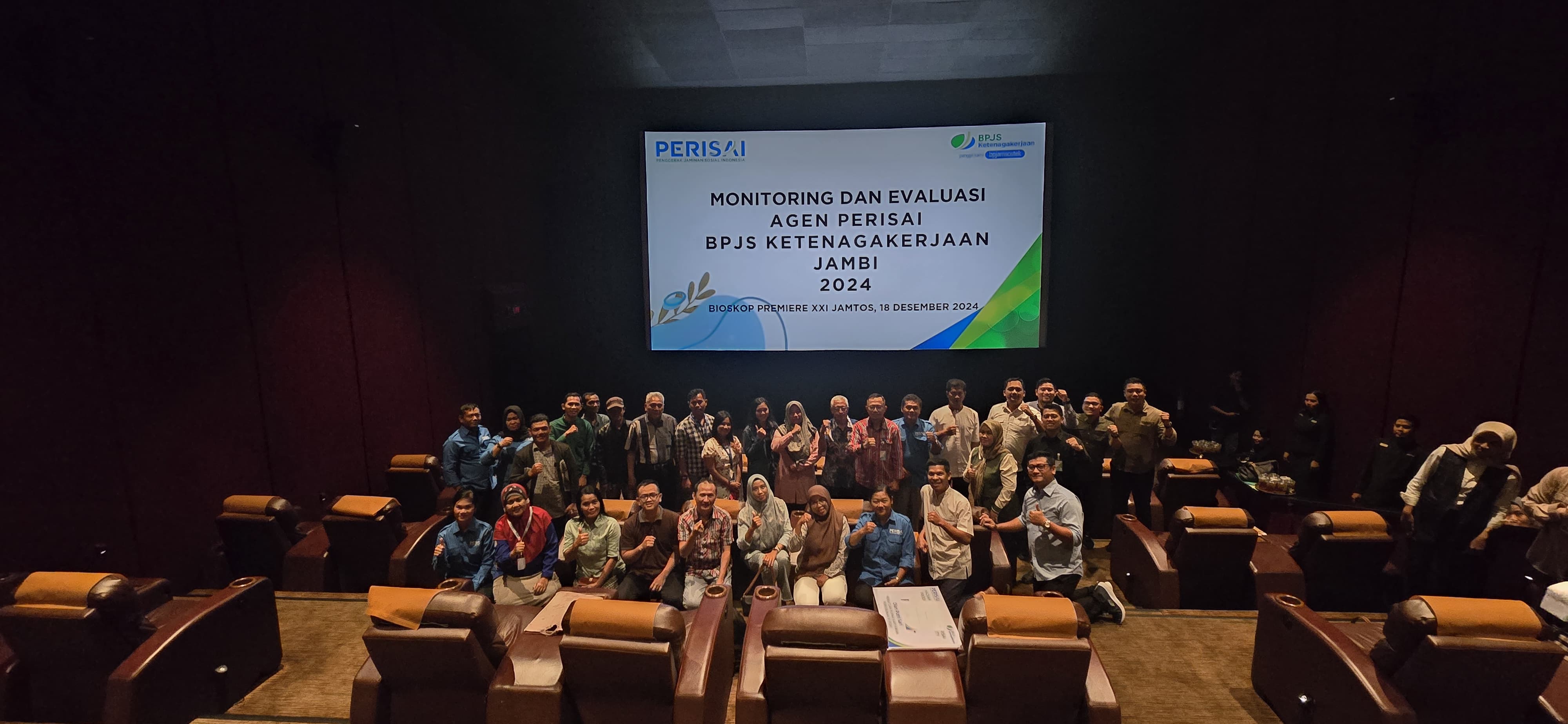 Apresiasi dan Pembinaan Agen Perisai BPJS Ketenagakerjaan Jambi Tahun 2024