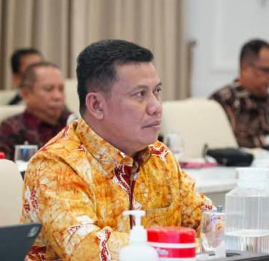 Wabup Tanjab Barat Sampaikan Usulan Strategis Saat Audiensi Bersama Menteri Bappenas RI