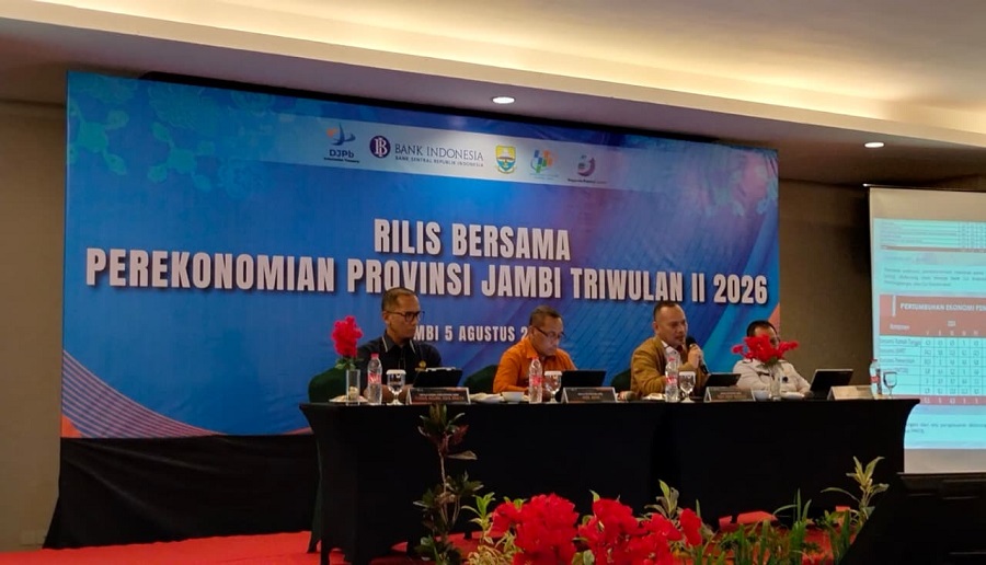 Ekonomi Jambi Tumbuh 4,15 Persen, Investasi Jadi Pekerjaan Rumah 