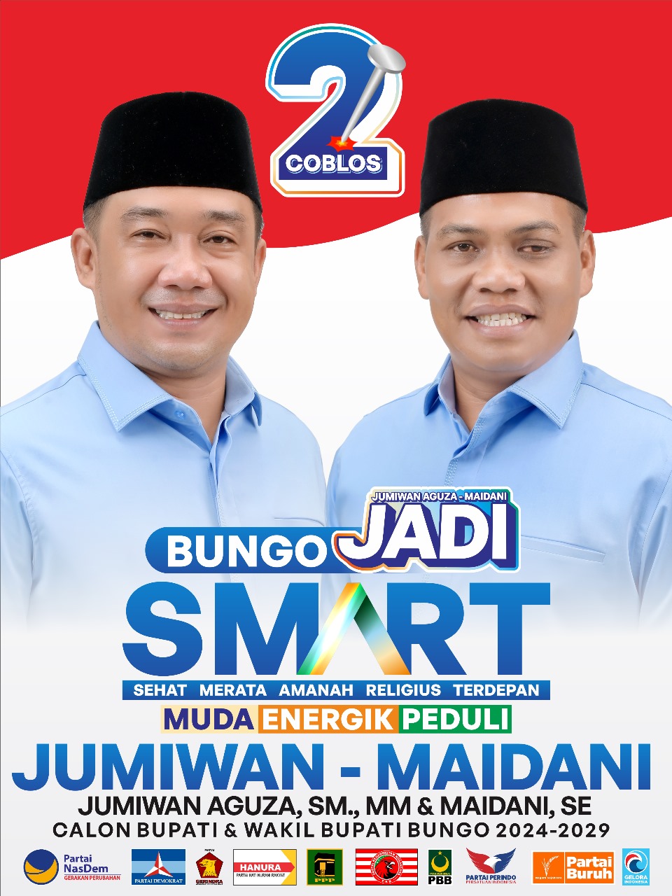 Punya Visi Misi yang Selaras, Jumiwan - Maidani Mendukung Penuh Program Presiden Prabowo