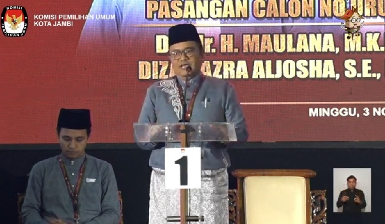 Paparkan Visi Dan Misi, Pasangan Maulana-Diza Dorong 11 Program Unggulan 