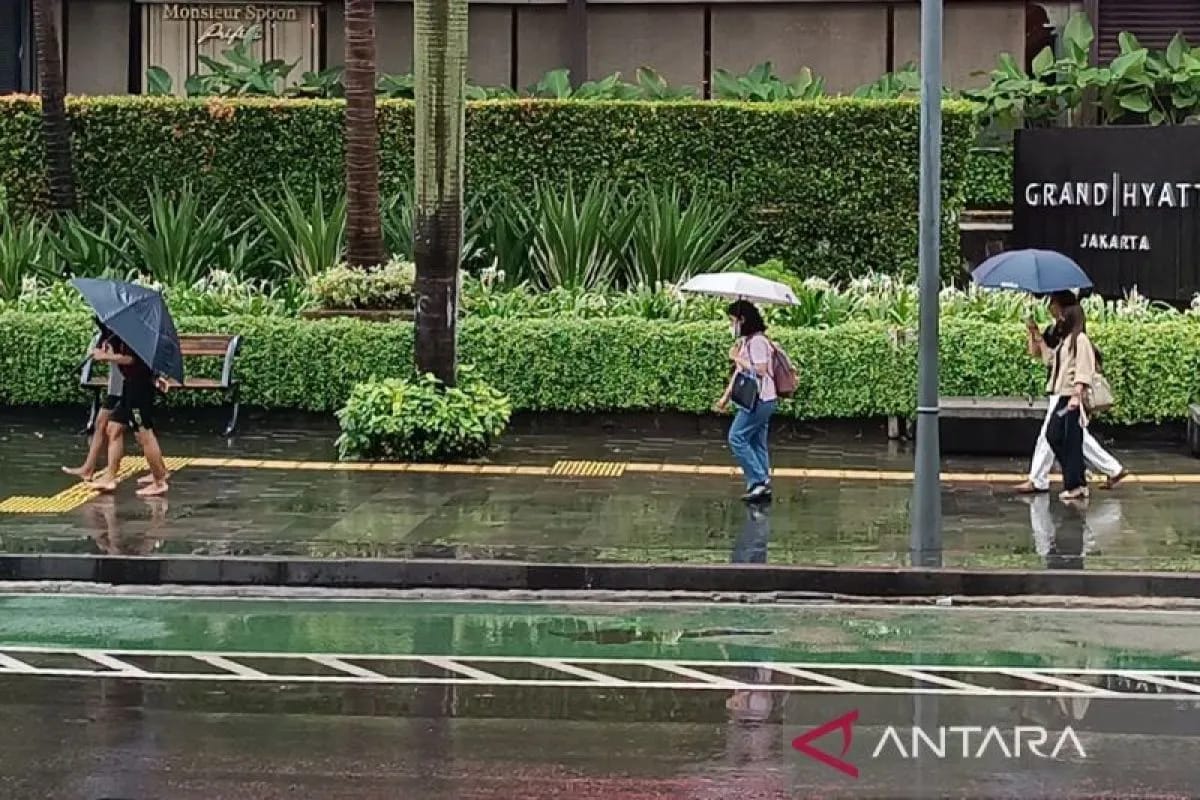 Hari Ini, BMKG Prakirakan Mayoritas Kota Besar Alami Hujan Ringan