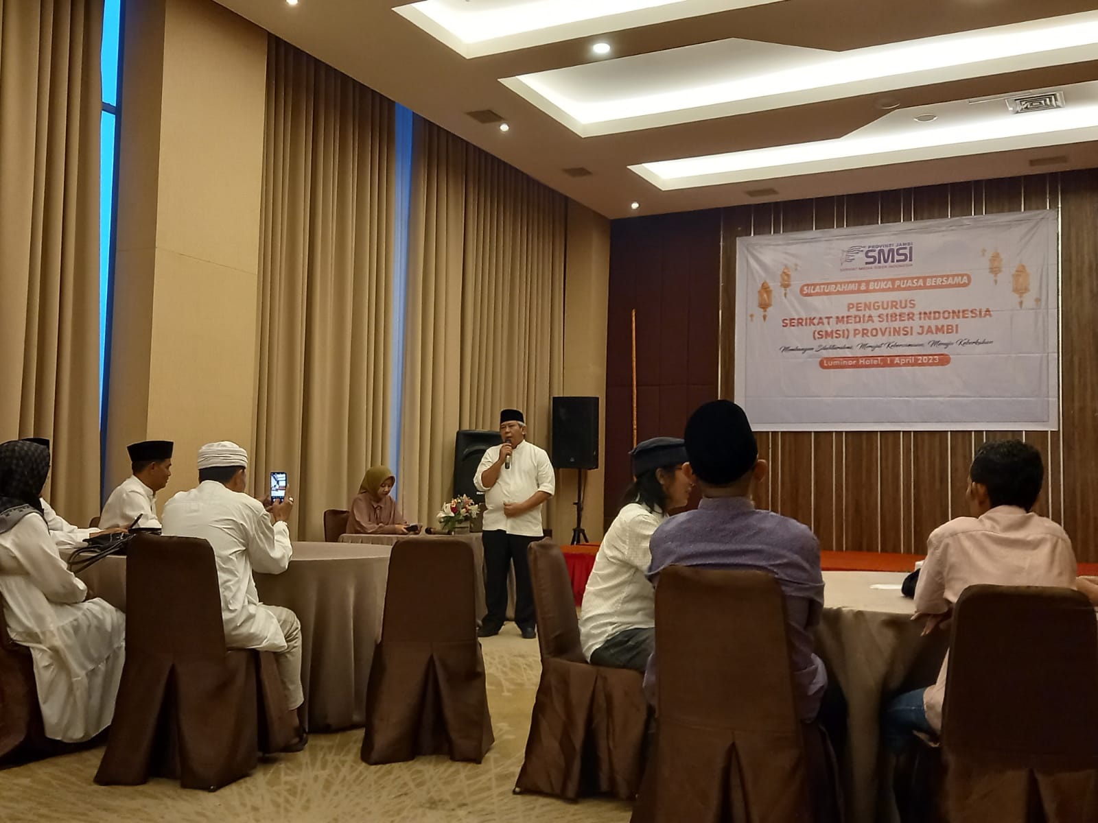 SMSI Provinsi Jambi Bangun Silaturahmi untuk Menuai Keberkahan Melalui Buka Bersama di Ramadhan 1444H