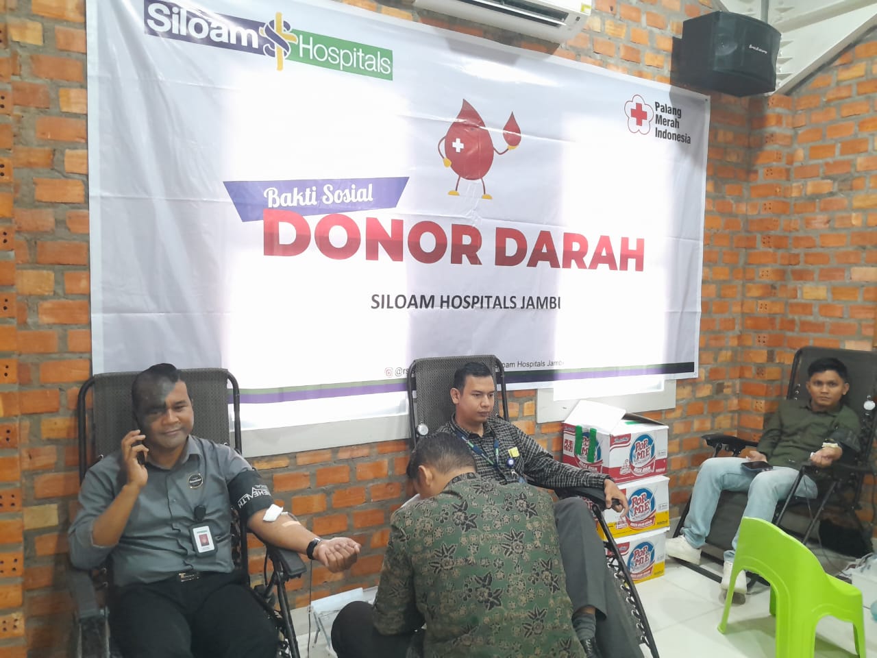 HUT ke - 14, Siloam Hospitals Jambi Gelar Donor Darah