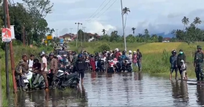 Ratusan Korban Banjir di Kerinci dan Sungai Penuh Kekurangan Pasokan Makanan
