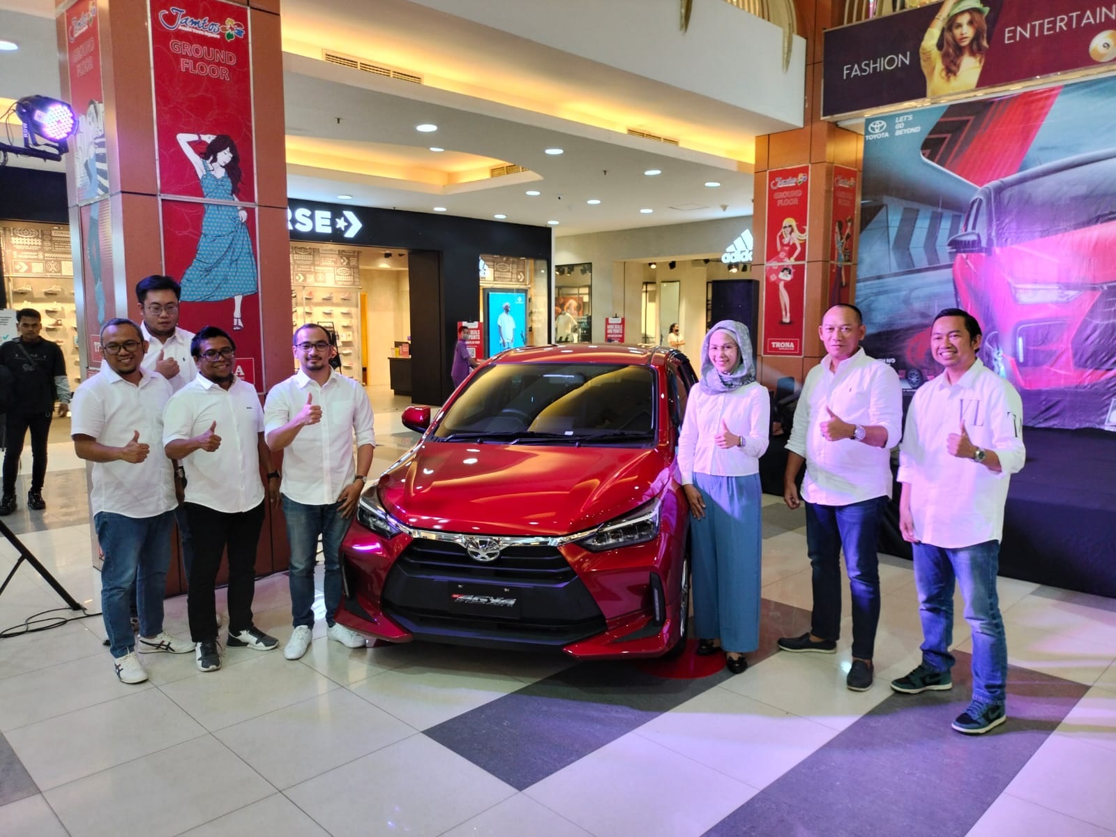 Agung Toyota Perkenalkan All-New Astra Toyota Agya dan Toyota Agya GR Sport di Jambi