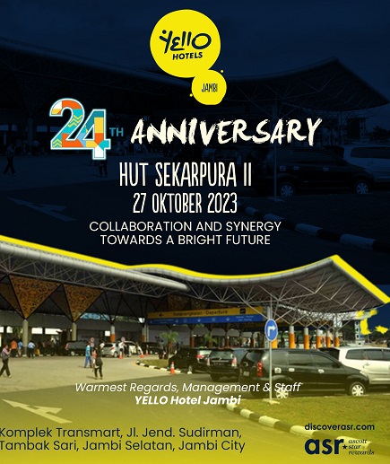  HUT Sekarpura II ke 24, Yello Hotel Jambi Tampilkan Yello Roar