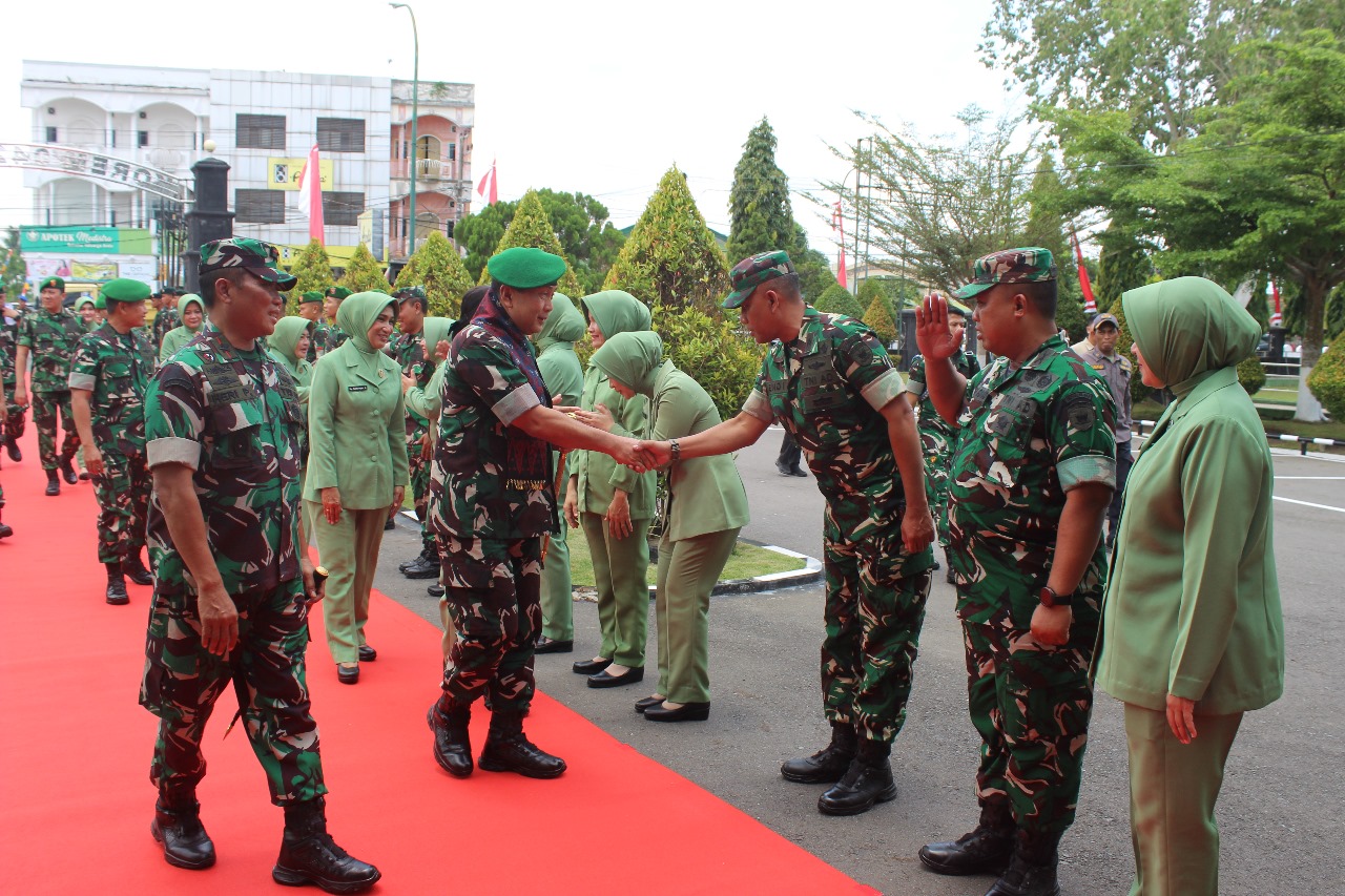 Kunker Pangdam XX/TIB, Perkuat Kebersamaan dan Profesionalisme Prajurit