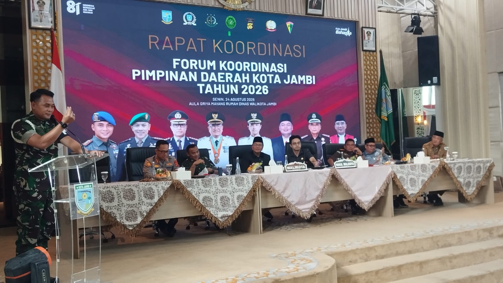 Forkopimda Kota Jambi Perkuat Kesiapsiagaan Hadapi Geng Motor, Karhutla dan Krisis Air