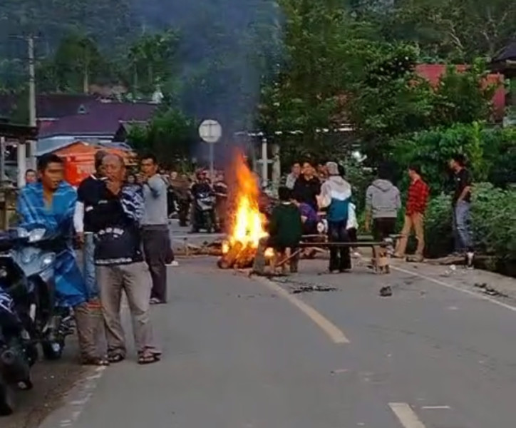 Sempat Blokir Jalan Nasional Kerinci-Bangko 