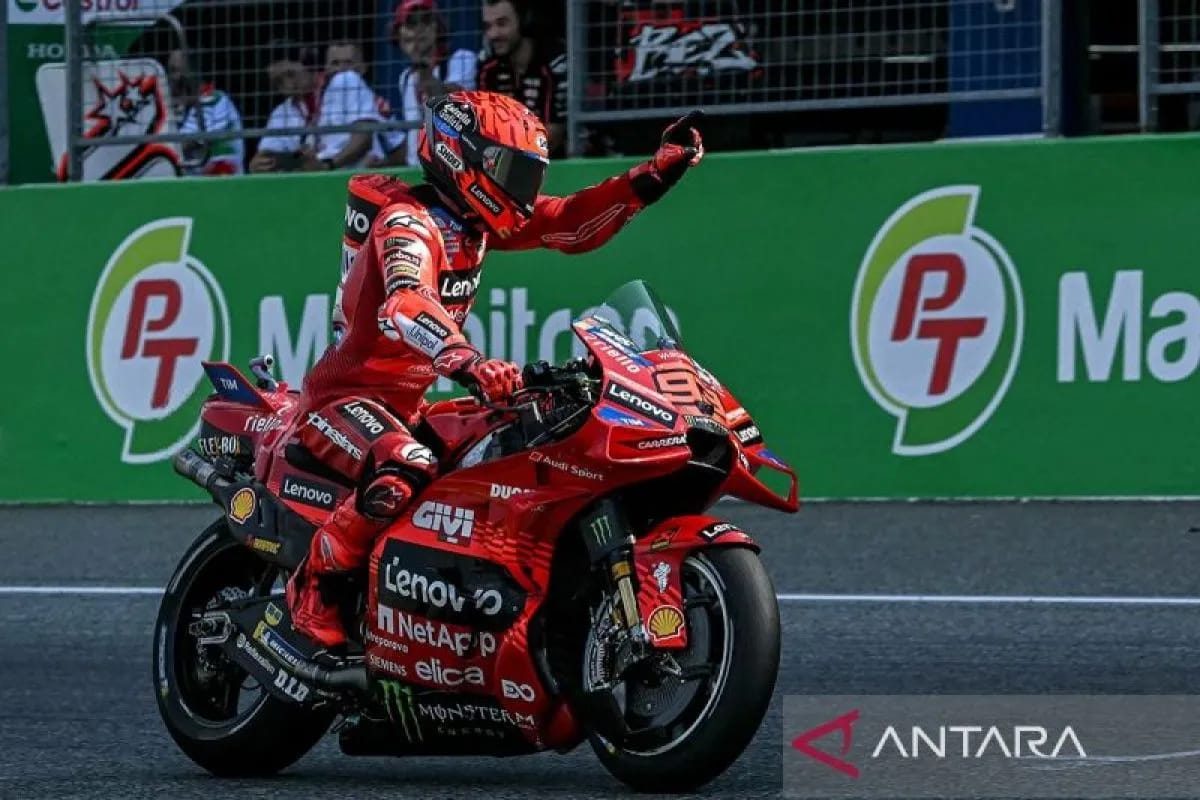 Marc Marquez Juara Sprint Race GP Thailand