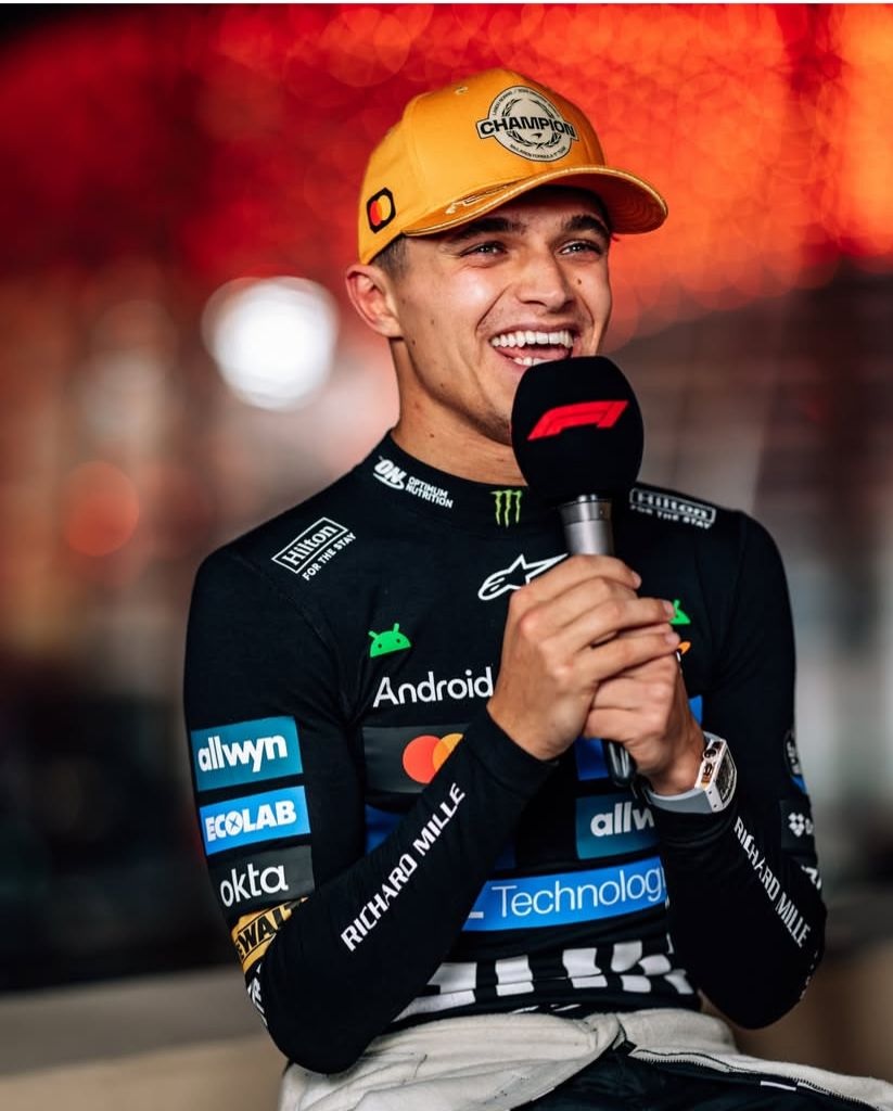 Finish Ketiga di GP Abu Dhabi, Lando Norris Juara Dunia Formula 1 2025