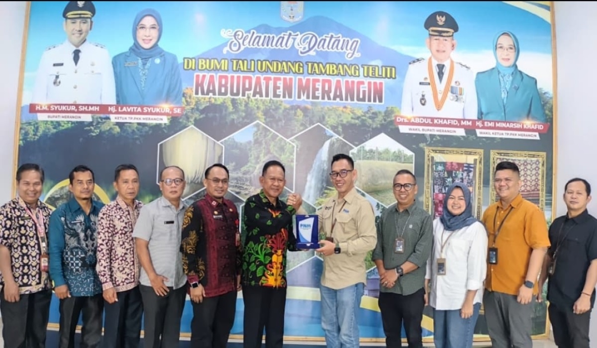 Pemkab Merangin Gandeng PNM Perkuat Ekonomi Masyakat dan Kelola Sampah Berbasis Ekonomi Sirkular