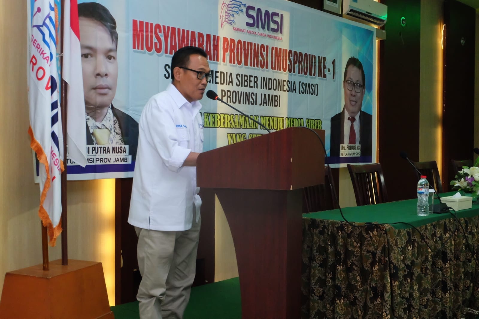 SMSI Jambi Gelar Musprov Pertama, Resmi Dibuka Oleh Pengurus Pusat