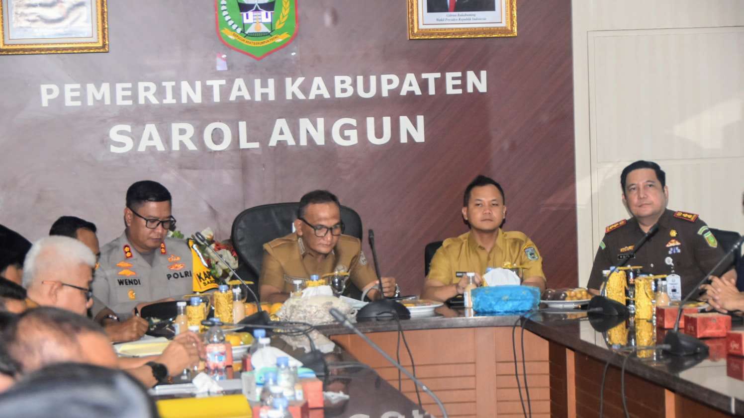 Gelar Rakor Bersama Forkompinda, Bupati Hurmin Berharap Program Prioritas Bisa Tercapai