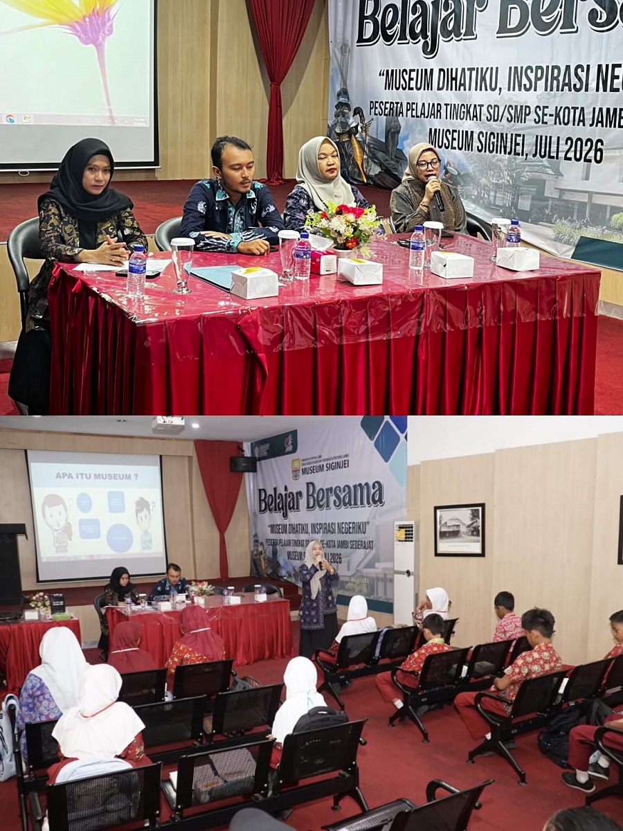 Museum Siginjei Ajak Anak SD Kenali Warisan Budaya Lewat Program Belajar Bersama
