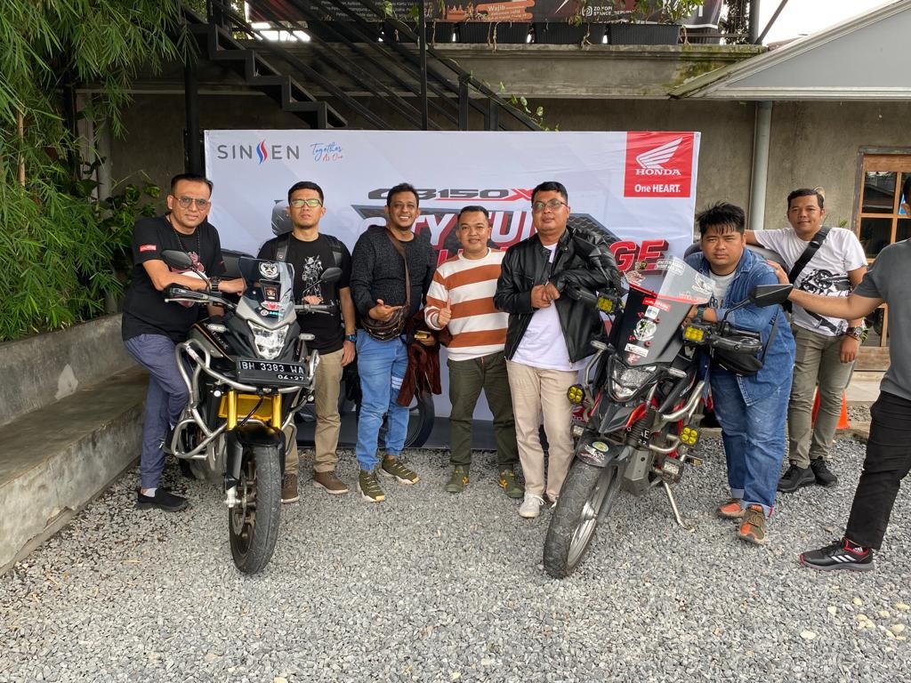 Gandeng Komunitas Motor Honda, Sinsen Gelar CB150X City Fun Challenge 