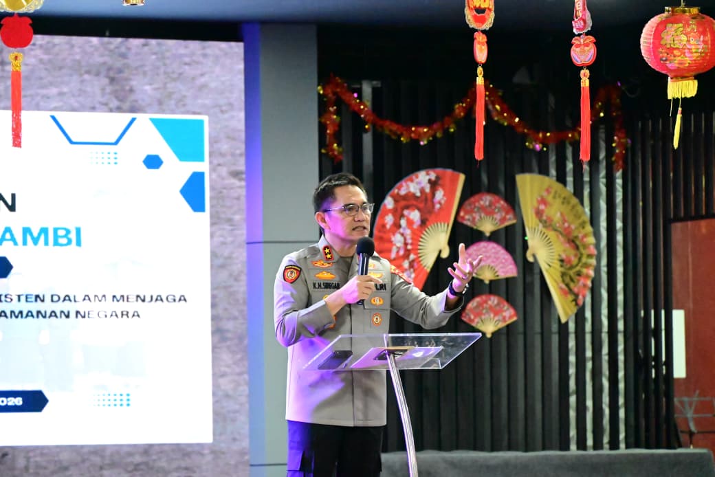Kapolda Jambi Tekankan Perang Melawan Judi Online dan Narkoba