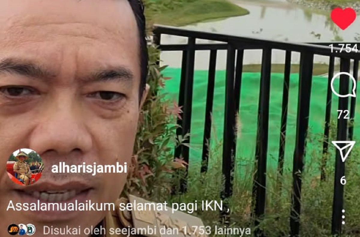 Gubernur Jambi Al Haris Bagikan Momen Saat Berada di IKN