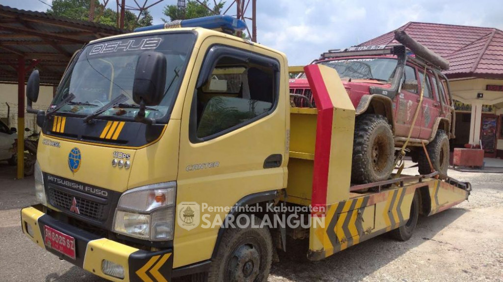 Dishub Sarolangun Siagakan Mobil Derek untuk Amankan Arus Nataru 2025–2026