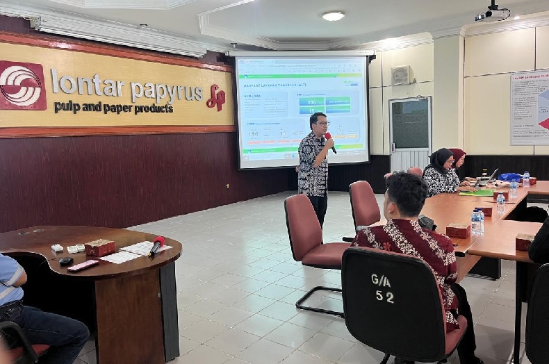 PT Lontar Papyrus Gelar Sosialisasi JMO dan MLT untuk Karyawan dan Vendor