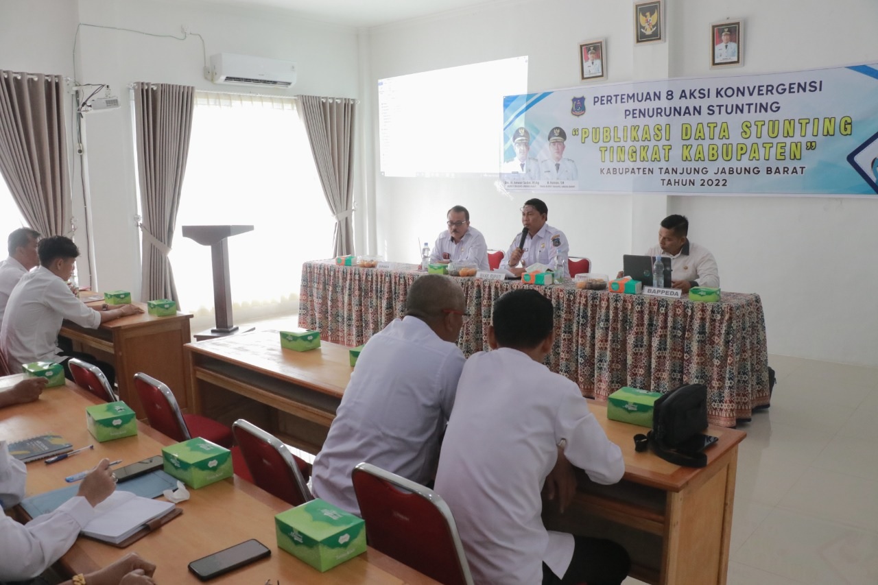 Wabup Hadiri Giat Publikasi Data Stunting