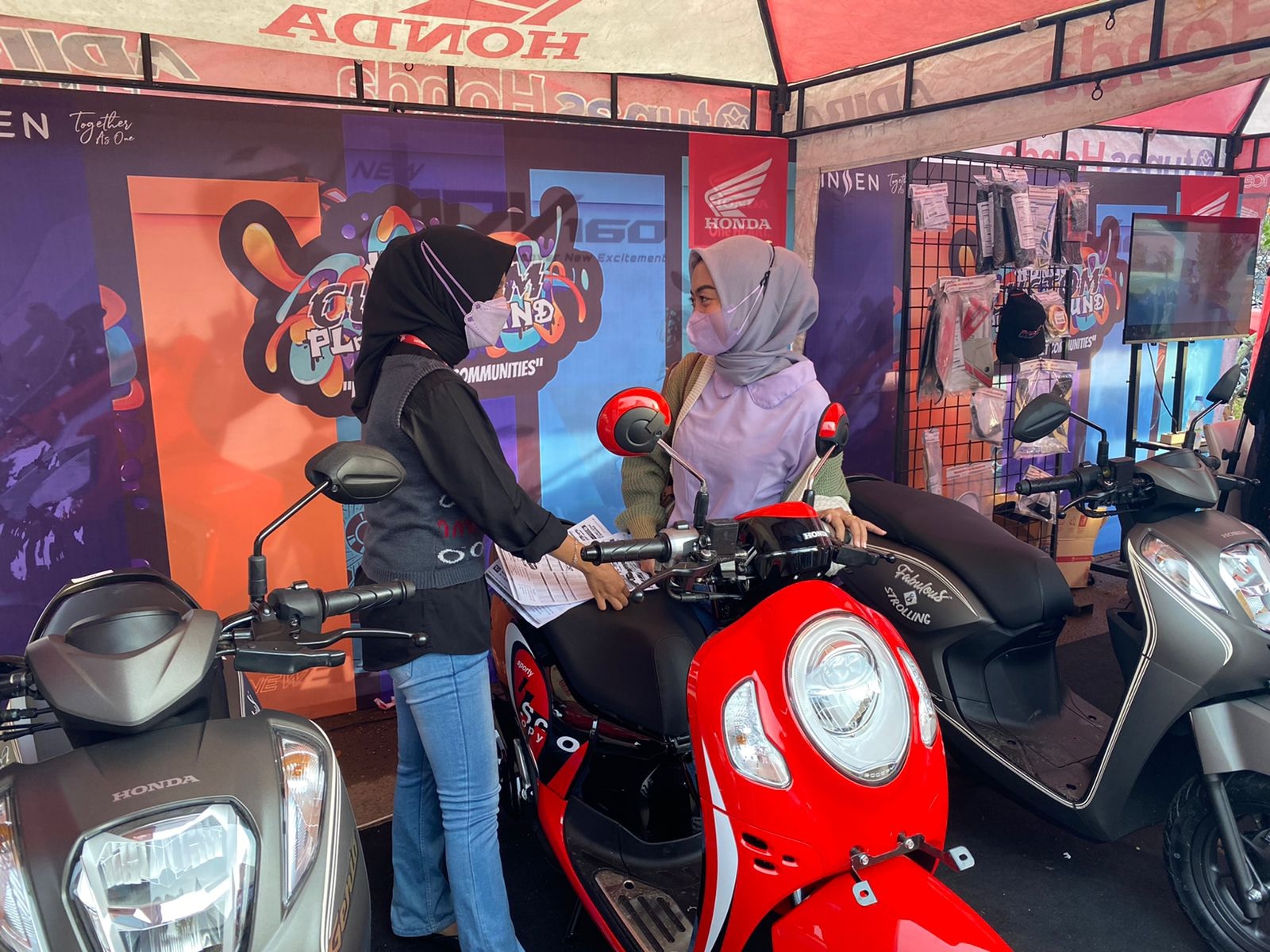 Honda Custom Playground Sapa Warga Jambi 