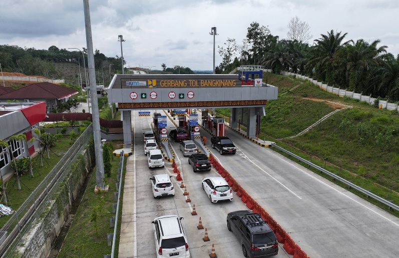 Periode Nataru, Jalan Tol Trans Sumatera Dilalui 1.500.000 Kendaraan
