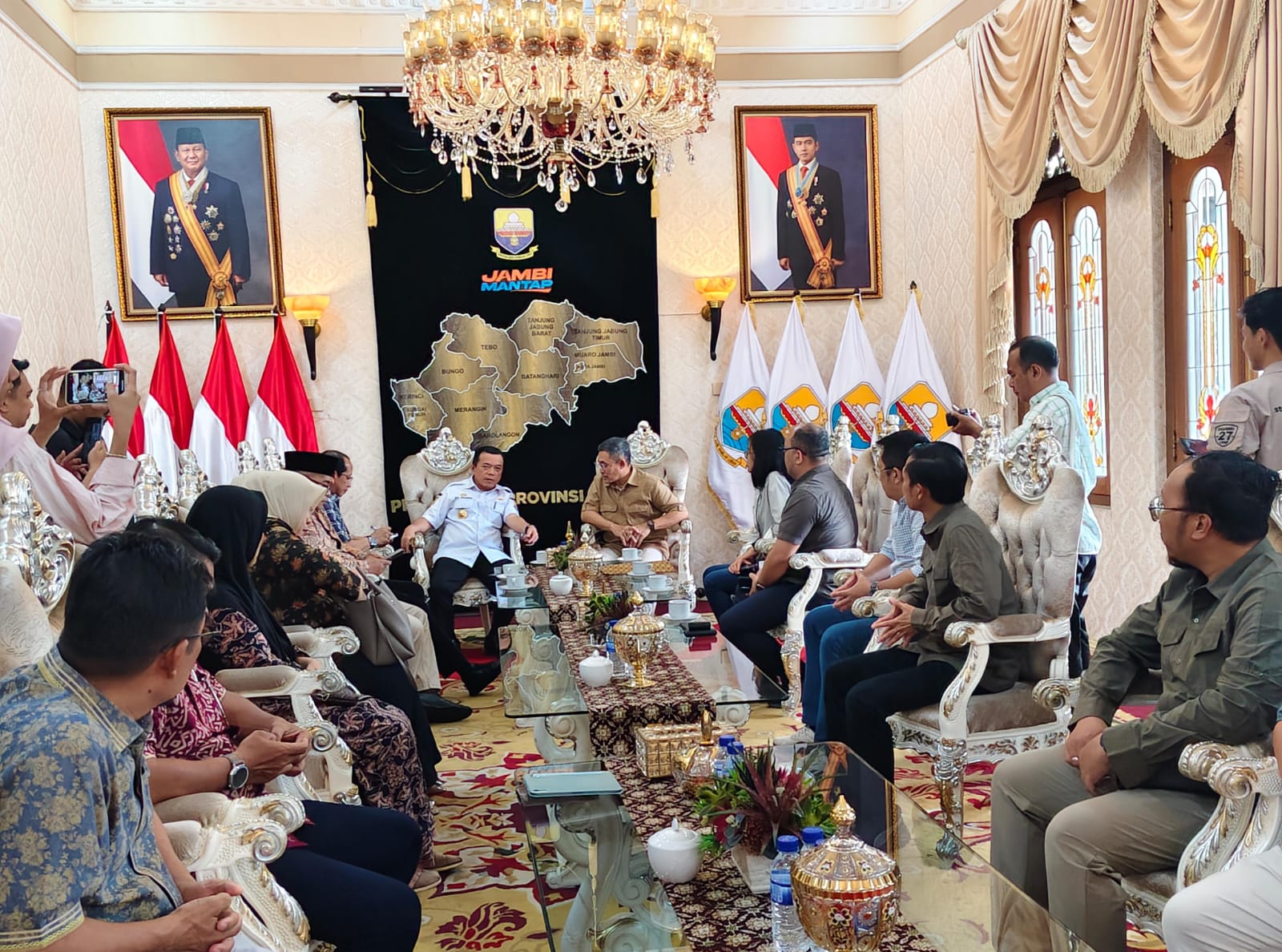 Gubernur Jambi Al Haris Audiensi Bersama Hutama Karya, Bahas Operasional Tol Tempino Sampai Simpang Ness