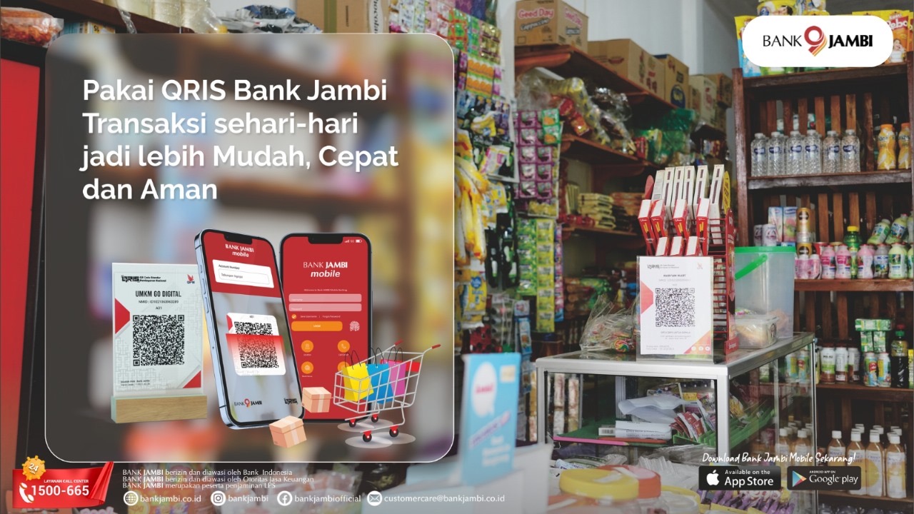 QRIS  Bank Jambi untuk Transaksi Lebih Praktis