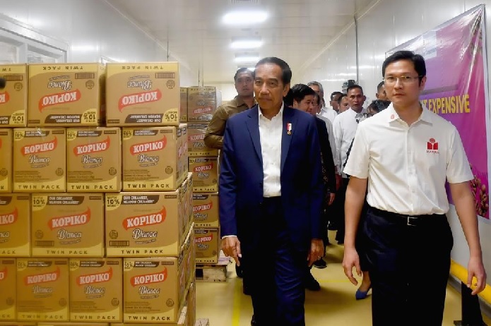 Kunjungan Ke Filipina, Presiden Jokowi Tinjau Perusahaan Indonesia