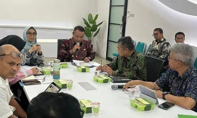 Alfin Sambangi Kementerian ATR 